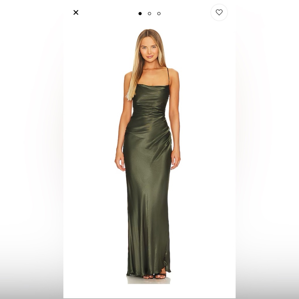 La Lune Lace Back Maxi Dress in Forest
Shona Joy